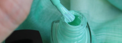 Немного мятной свежести в летний зной с лаком для ногтей - Artdeco Art Couture Nail Lacquer # 832 Spearmint