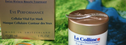 Глаза - зеркало души. Маски для ухода за ними La Colline Cellular Vital Eye Mask и Ainhoa Sensitive Eye Gel Mask