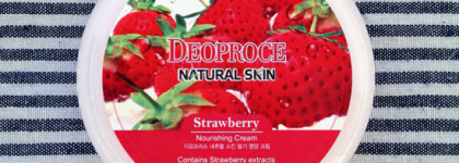Отличник Deoproce Natural skin strawberry nourishing cream