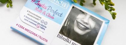 Матирующие салфетки Insta Perfect Matt & Clear от Bielenda