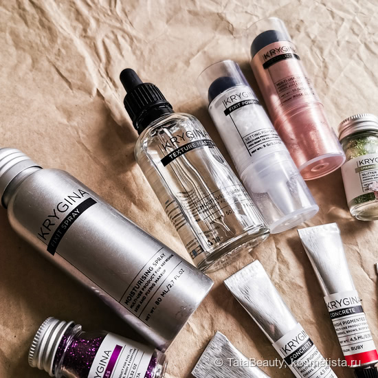 Моя коллекция Krygina Cosmetics