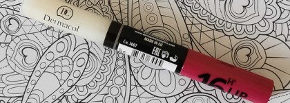 Матовая помада + блеск 16H Lip Colour в оттенке 8 от Dermacol