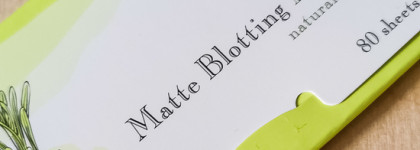 Матирующие салфетки Matte Blotting Papers от Limoni