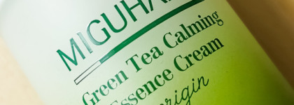 Новый корейский любимчик - крем для лица Green Tea Calming Essence Cream от Miguhara