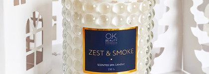 Идеальный аромат для зимы - ароматическая свеча Zest & Smoke от Ok Beauty