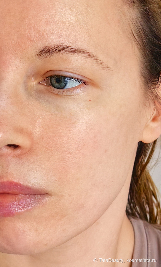 Кожа только с увлажняющим кремом