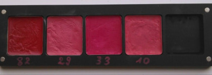Помады Inglot Freedom System lipstick № 82, 29, 33, 10