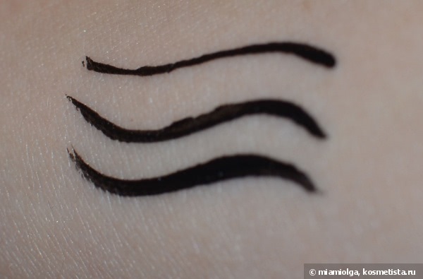 Подводка-гель для глаз с ультратонкой кисточкой Pupa Waterproof Vamp! Professional Liner #100 extrablack