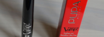 Подводка-гель для глаз с ультратонкой кисточкой Pupa Waterproof Vamp! Professional Liner #100 extrablack