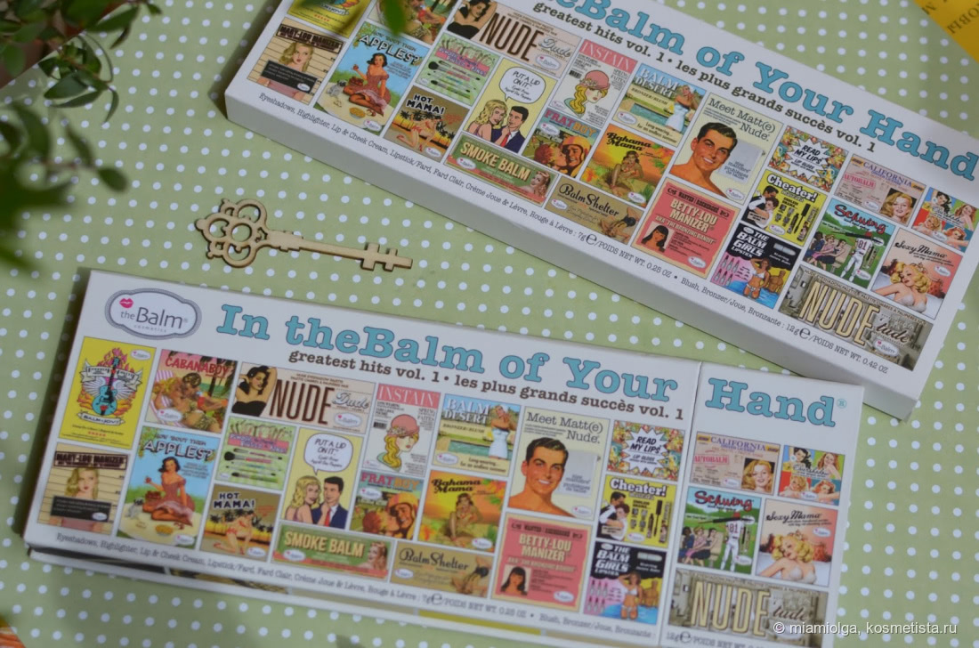 Палетка для макияжа лица The Balm In theBalm of Your Hand Holiday Face Palette
