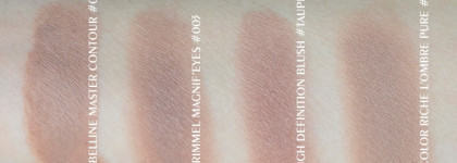 Стик контурирующий Maybelline Master Contour V-Shape Contouring Duo в оттенке 01 Light (+свотчи трех бюджетных скульпторов "правильных" оттенков)
