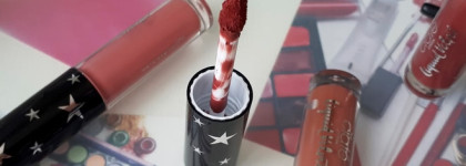 Отзыв о жидких матовых помадах Ciate London Liquid в оттенках: Velvet Pin Up, Wonderland, Swoon