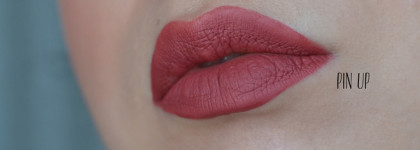 Отзыв о жидких матовых помадах Ciate London Liquid в оттенках: Velvet Pin Up, Wonderland, Swoon