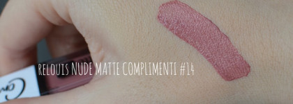 Жидкая матовая помада Relouis Nude Matte Complimenti #14