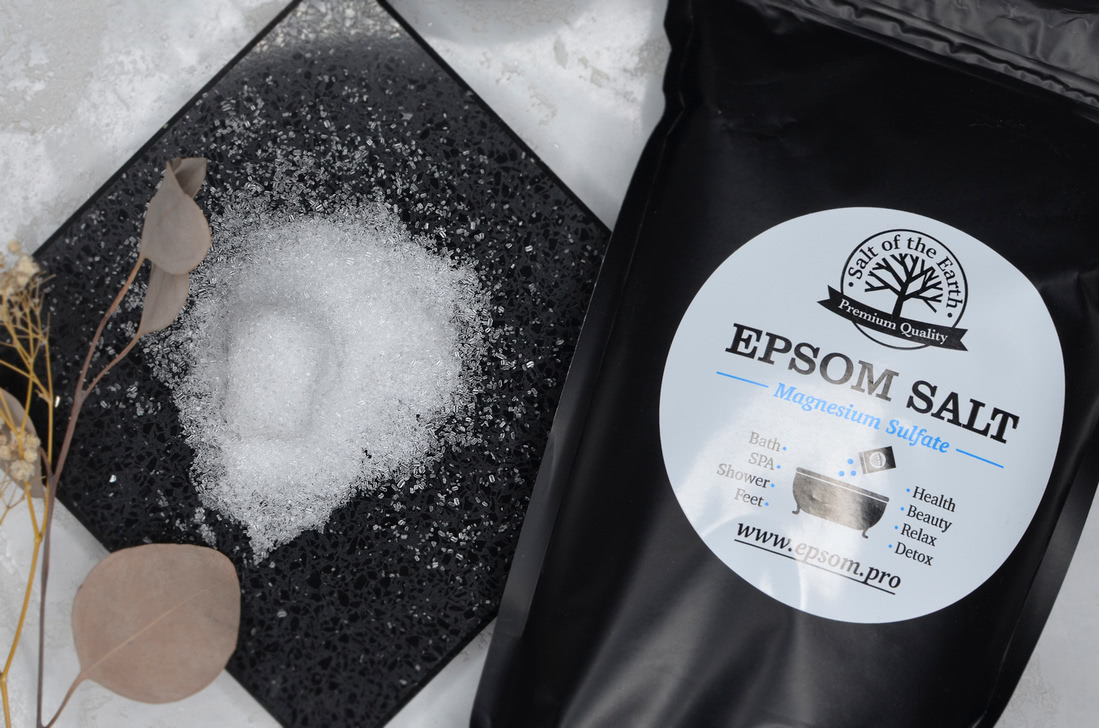 Английская соль для ванн Epsom - купить 1 кг по цене 470 руб. в Москве и СПб
