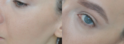 Палетка румян для лица Blush and Contour и кисть Blush Brush Lamel Professional