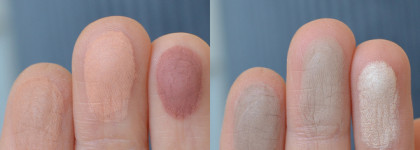 Палетка румян для лица Blush and Contour и кисть Blush Brush Lamel Professional