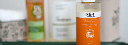 Кислые тоники в моей коллекции: Glow Recipe, Eveline, The Ordinary, Ren