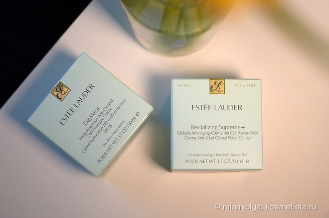 Дневной и вечерний уход с кремами Estée Lauder
