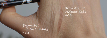Карандаш для бровей Influence Beauty Browrobot заменил мне бессменный Brow Arcade VS