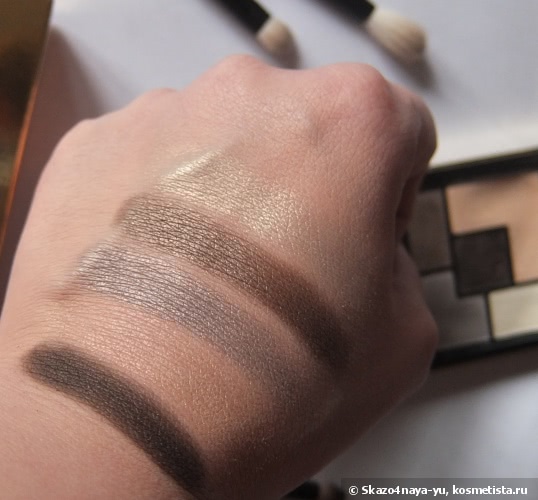 Мои зимние любимчики пятицветные сухие тени для век YSL Couture Palette 5 Couleurs Eyeshadow в оттенке #4 Saharienne