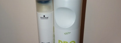 Глубокая очистка волос и кожи головы с  Deep cleansing shampoo Bonacure Deep cleansing expert и Шампунь-пилингом PRO Professional line Bielita