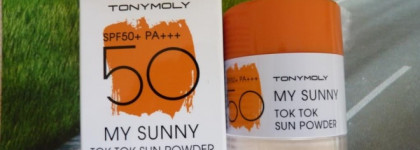 Tony Moly My Sunny Tok Tok Sun Powder SPF 50+/PA+++ Минеральная пудра с солнцезащитой
