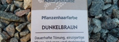 Органическая краска для волос Khadi Pflanzenhaarfarbe Dunkelbraun Темно-коричневый