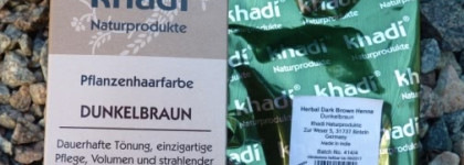 Органическая краска для волос Khadi Pflanzenhaarfarbe Dunkelbraun Темно-коричневый