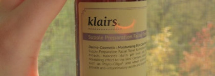 Уход за сухой кожей с маркой Klairs: Supple preparation facial toner, Rich moist soothing cream, Rich moist soothing serum