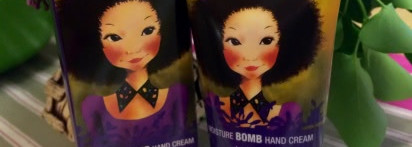 Корейские кремики для рук- Fascy Moisture bomb hand cream Violet и Missha Moist 24 hand cream manuka honey