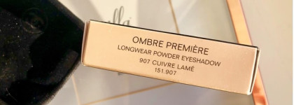 Рождество начинается вместе с пудровыми моно-тенями для век Chanel Ombre Premiere Holiday Longwear Powder Eyeshadow 2018 №907 Cuivre Lame