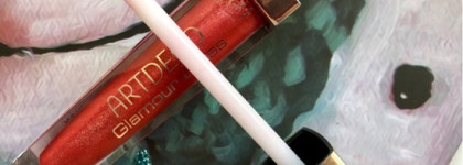 Сияющая парочка от Artdeco - блеск для губ Glamour Gloss №77 и лак для ногтей Art Couture Nail lacquer №942