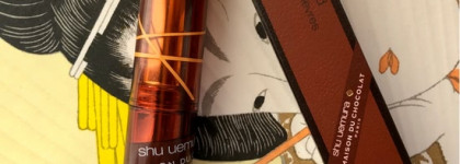 Шоколадная помада Shu uemura and La Maison du chocolat Rouge Unlimited lipstick в оттенке Framboise sorbet