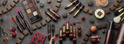 Шоколадная помада Shu uemura and La Maison du chocolat Rouge Unlimited lipstick в оттенке Framboise sorbet