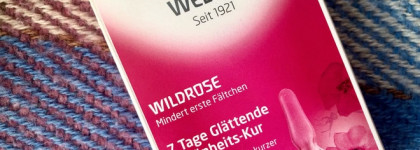 Розовое блаженство для кожи Weleda Wildrose  Smoothing Facial Concentrate Розовый разглаживающий концентрат (7 дневный курс)