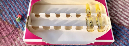 Розовое блаженство для кожи Weleda Wildrose  Smoothing Facial Concentrate Розовый разглаживающий концентрат (7 дневный курс)