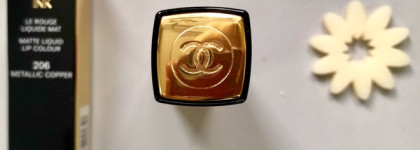 Новинка от Chanel - жидкая матовая помада Rouge allure Ink Metallic в оттенке 206 Metallic copper