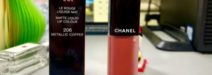 Новинка от Chanel - жидкая матовая помада Rouge allure Ink Metallic в оттенке 206 Metallic copper