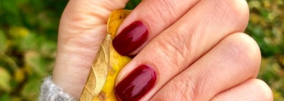 Как же я с тобой намучилась! Лак для ногтей Anny 073 red red wine