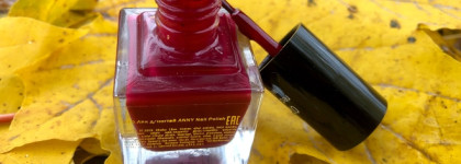Как же я с тобой намучилась! Лак для ногтей Anny 073 red red wine