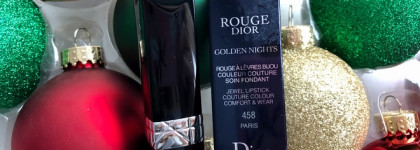 Новогодняя Dior Rouge Dior golden nights #458 Paris