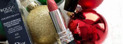 Новогодняя Dior Rouge Dior golden nights #458 Paris
