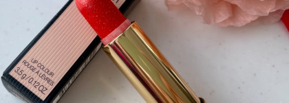 Огненный алый Gucci Lip colour rouge a levres lunaison в оттенке 302 Agatha orange