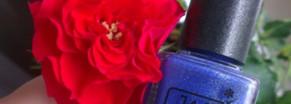 Ga-De Crystallic Matte Nail Color 55 Blue Sugar