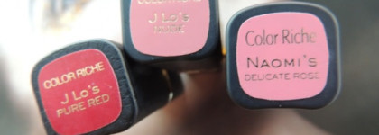 Классика жанра: розовая, нюдовая, красная. L`oreal