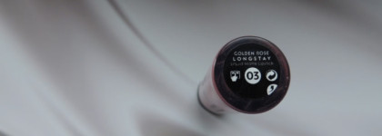 Не расстаемся месяц. Golden Rose Longstay liquid matte lipstick kissproof 03