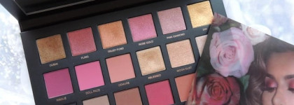 Яркая Huda Beauty Rose Gold Remastered palette