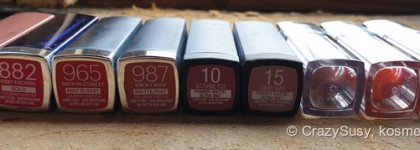 Моя коллекция помад и блесков для губ - 100+ свотчей и размышления на тему