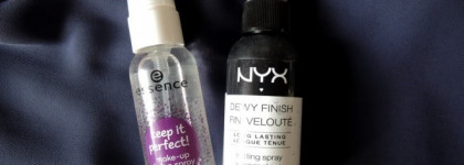 Фиксирующие спреи от Essence и Nyx
